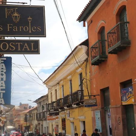 Los Faroles Hostal Potosí エクステリア 写真